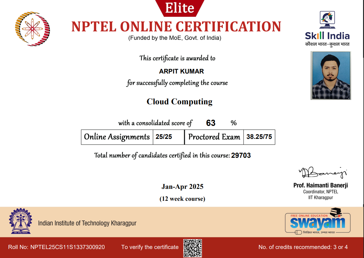 Certificate 16