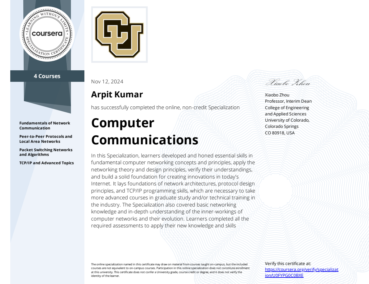 Certificate 7