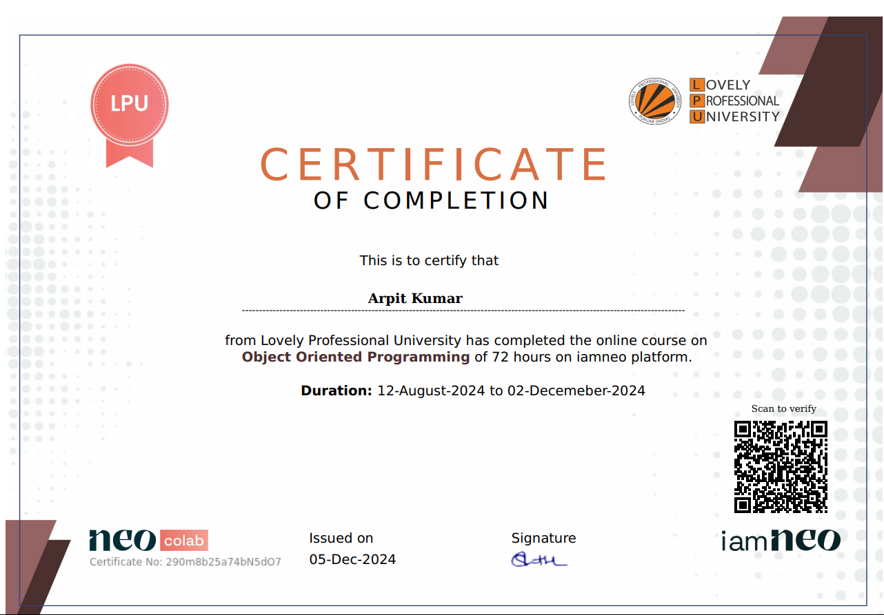 Certificate 2